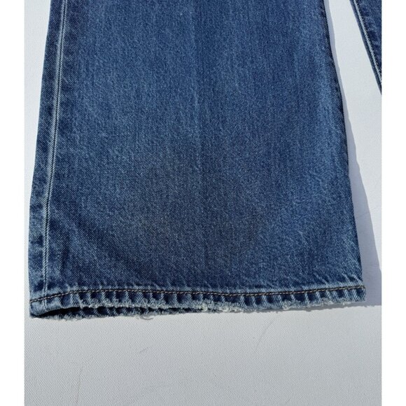 Levi's 28x32 Premium Ribcage Wide Leg Polar Permiter Dark Wash - Picture 13 of 13